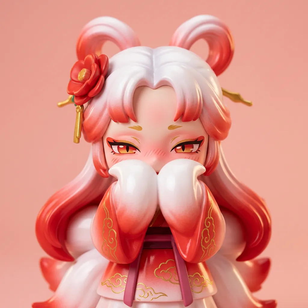 001_狐夭_表情包_02害羞