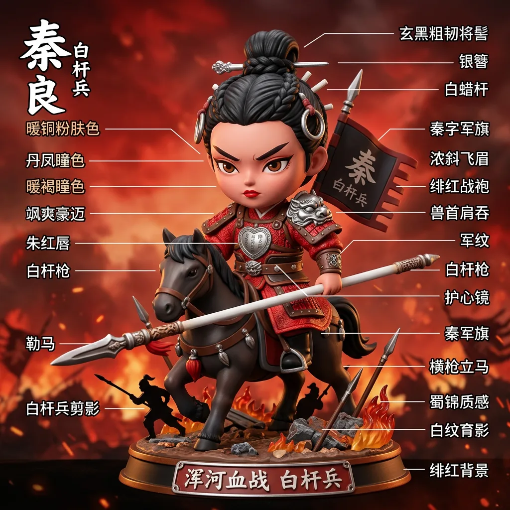 明·良玉白杆 · 玉杆