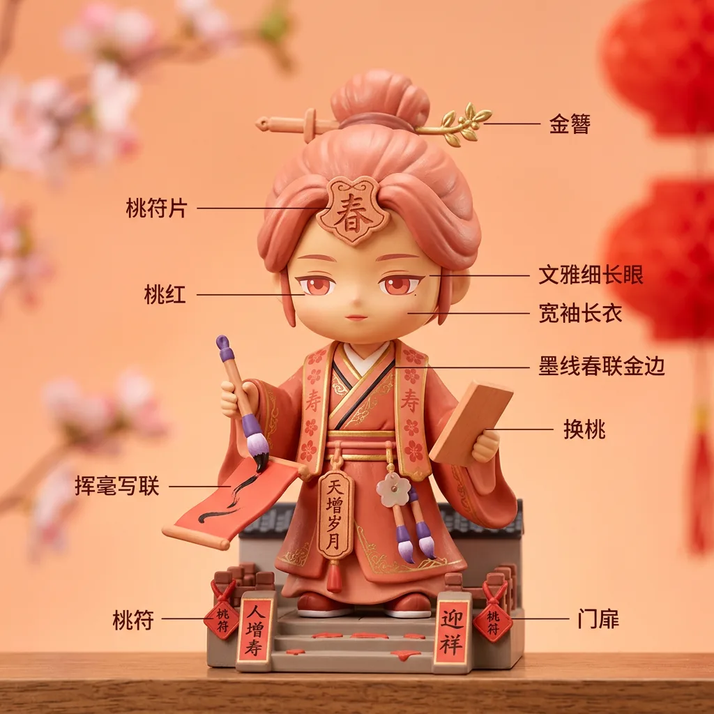 春节·桃符春联 · 符桃