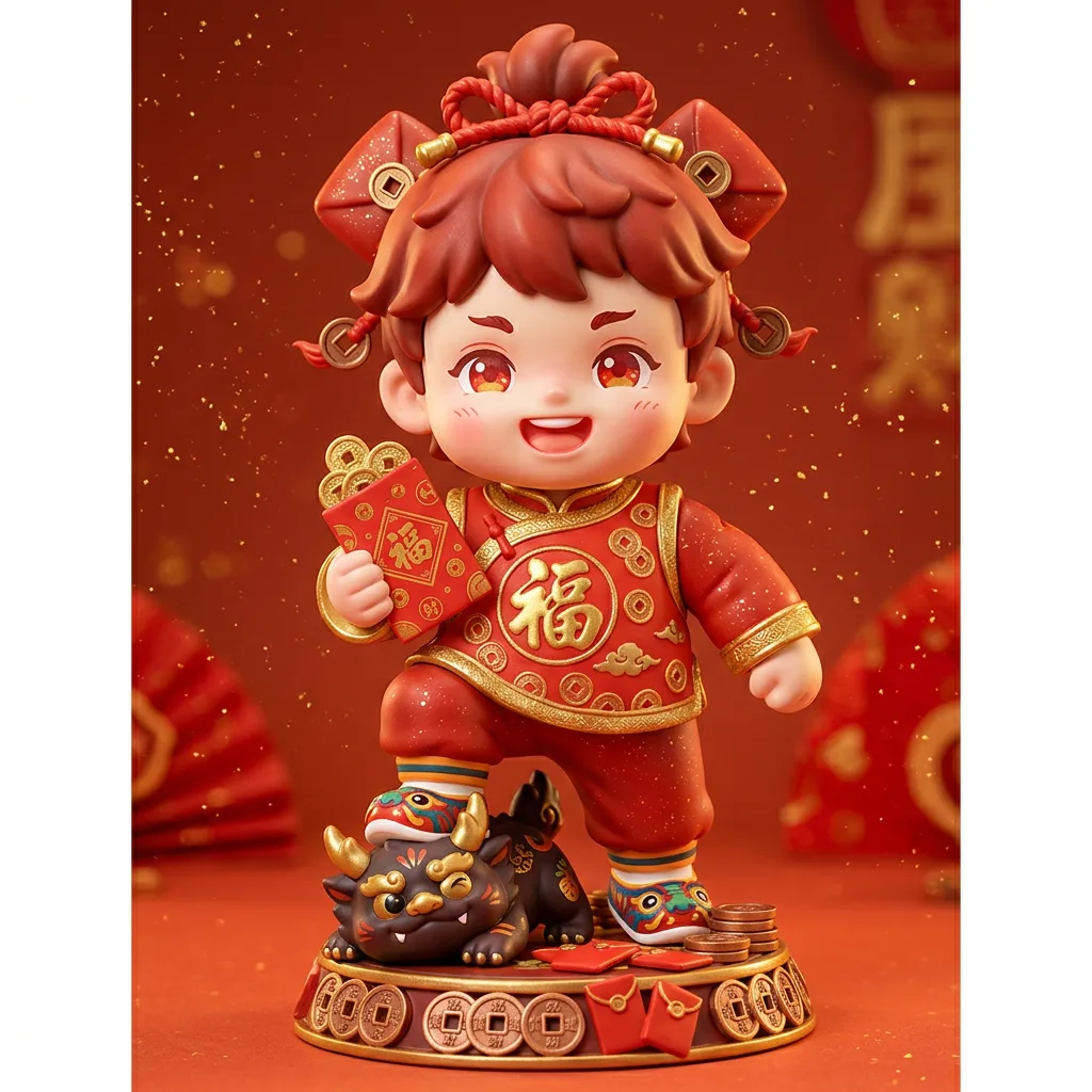 春节·压岁红包 · 祟红