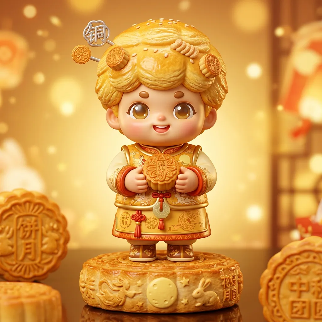 中秋·月饼团圆 · 饼月