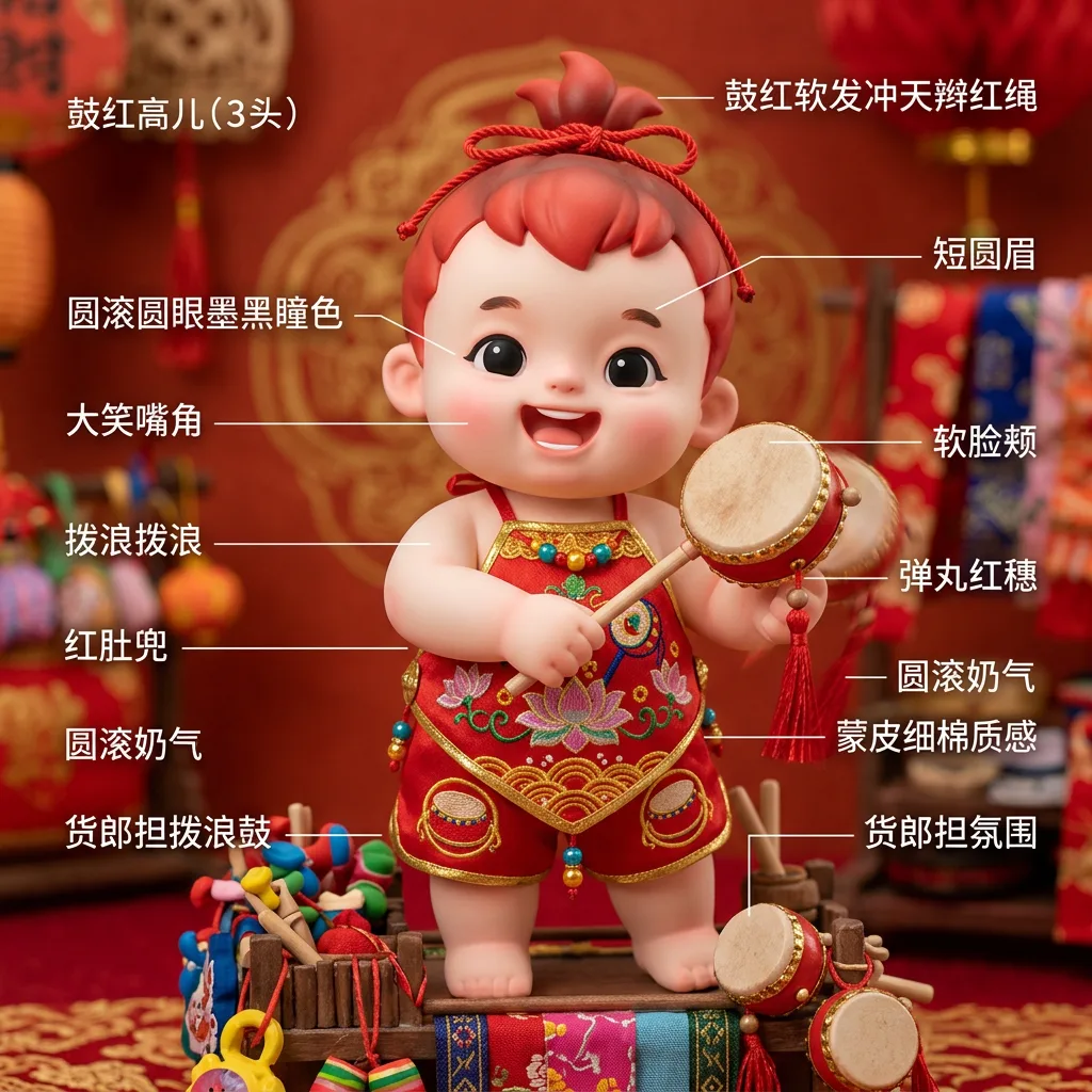 拨浪鼓·摇响童年 · 鼓撥
