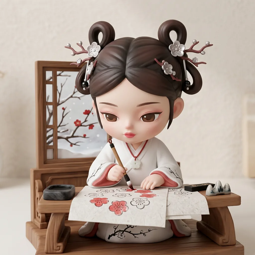 数九·消寒画梅 · 九消