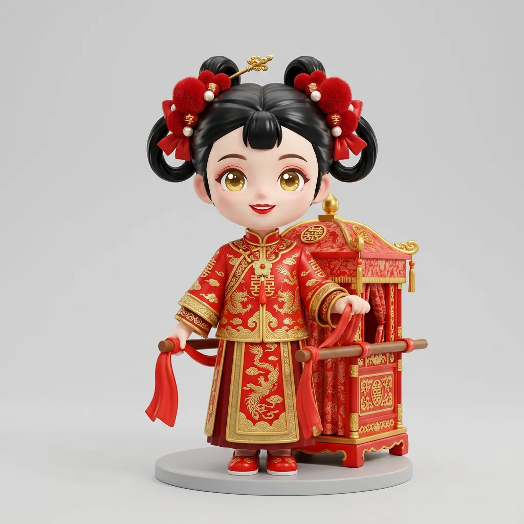 280_轿红_三视图_正面