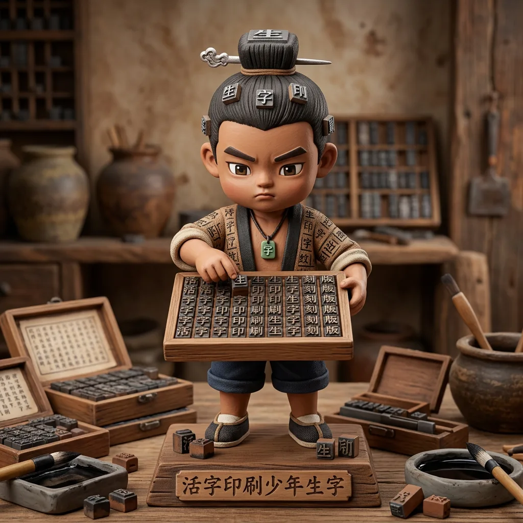 印刷·活字成军 · 生字
