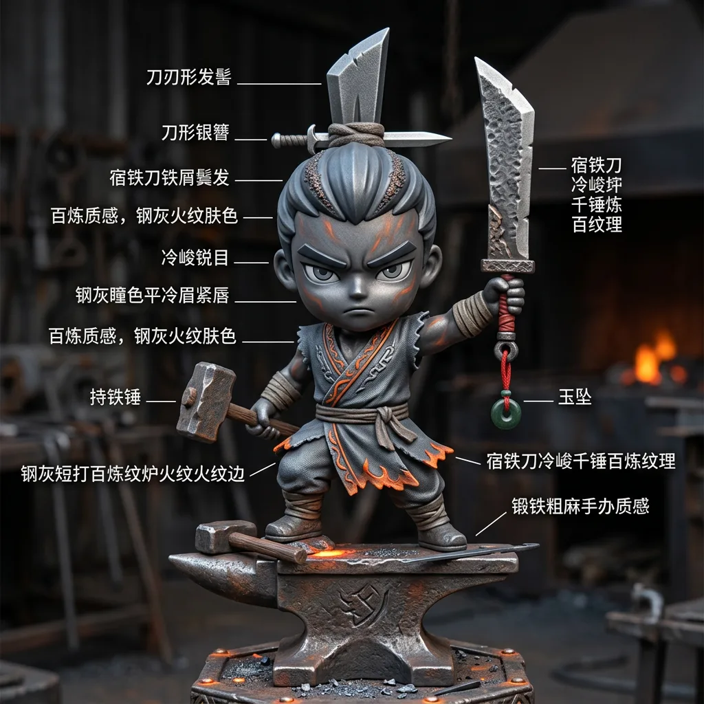 灌钢·宿铁成刃 · 钢灌