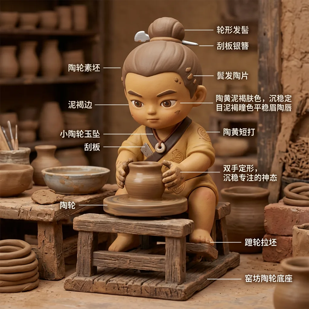 陶轮·轮转成器 · 轮陶
