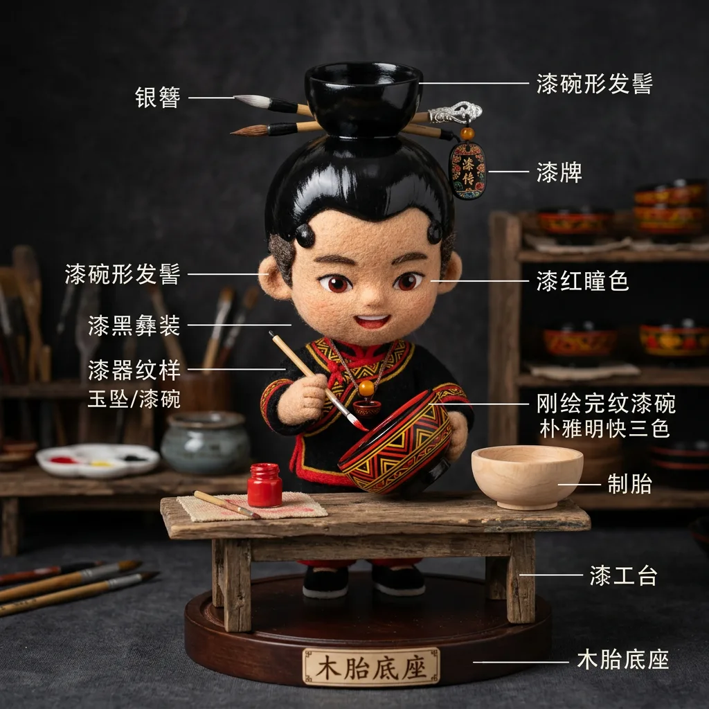 漆器·三色传世 · 漆传