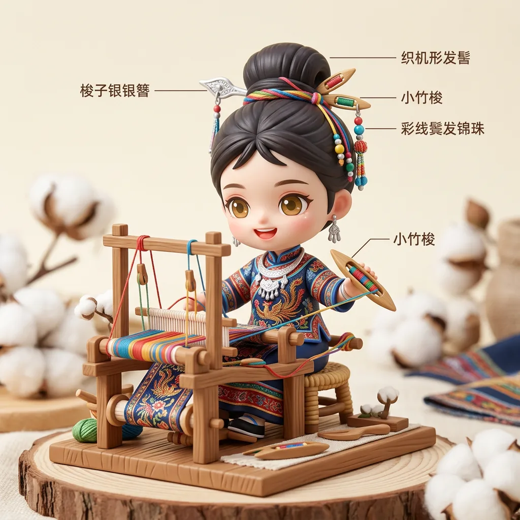 壮锦·经纬成霞 · 锦壮