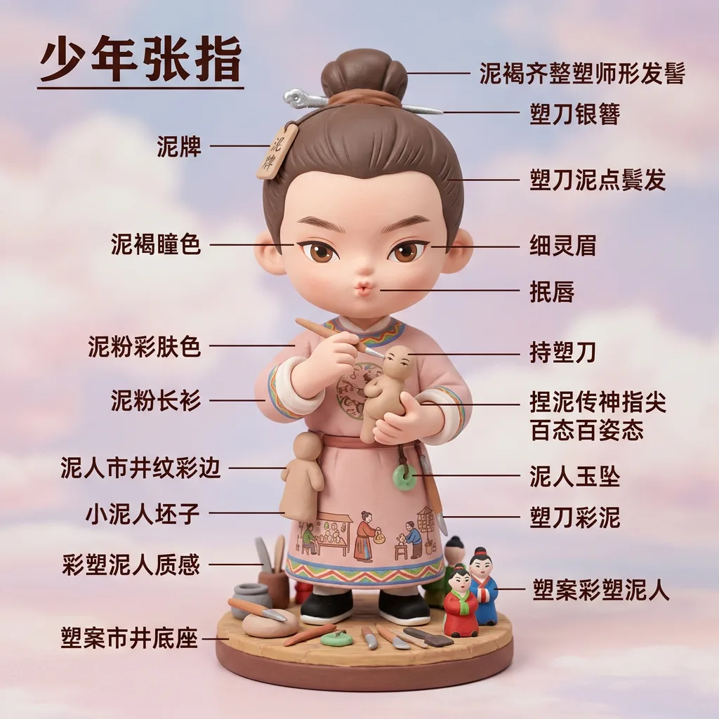 泥人张·指尖百态 · 张指