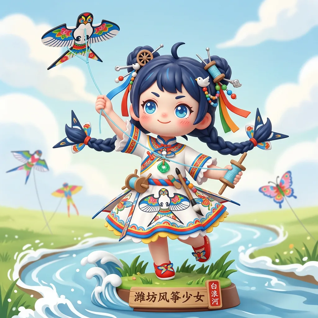 潍坊风筝·纸鸢乘风 · 鸢潍