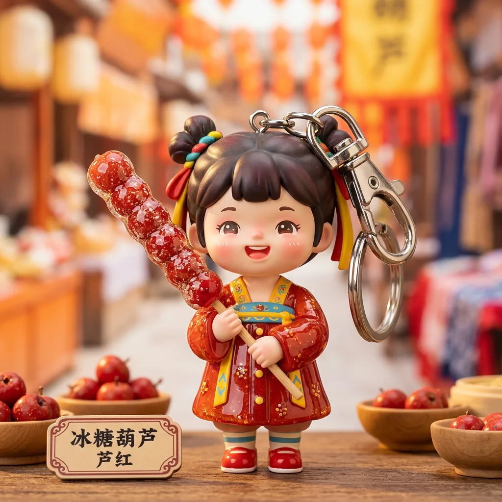 糖葫芦·红果串 · 芦红