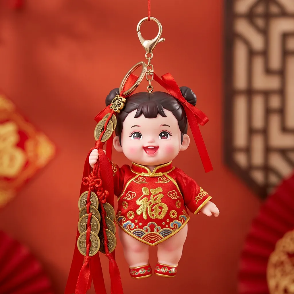 福娃娃·倒福 · 福团