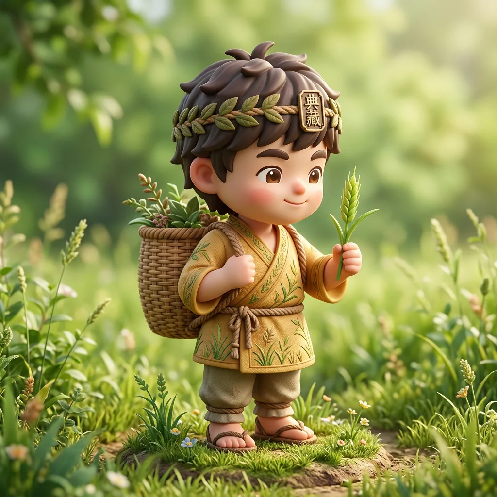 神农·尝草 · 尝禾